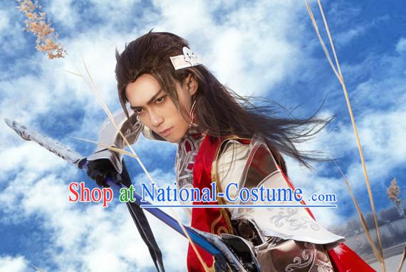 Ancient Chinese Style General Cosplay Costumes Complete Set for Men