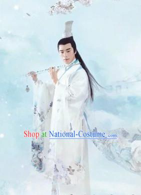 Ancient Chinese Men Clothes Complete Set