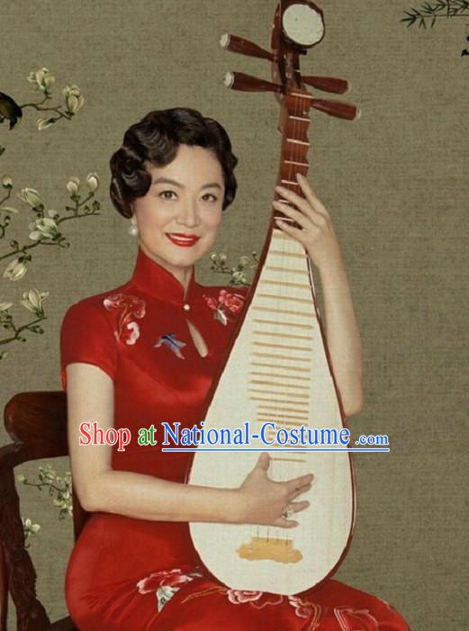 Traditional Chinese Qipao Dress for Women