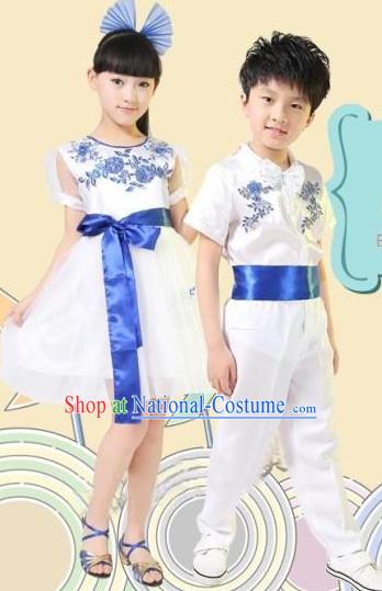 Chinese Dance Dress for Children Boys