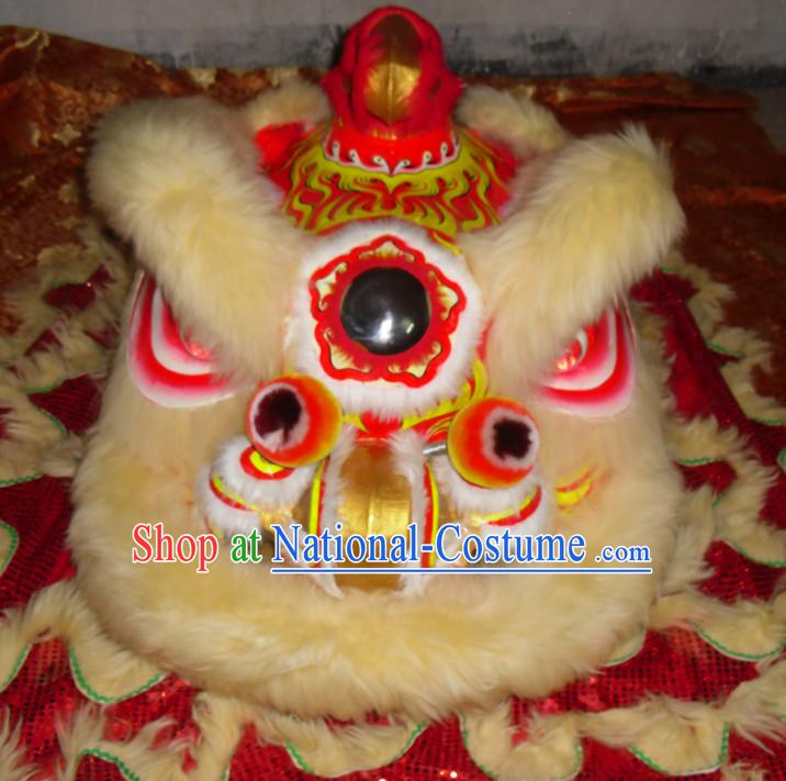 Top Asian Chinese Lion Dance Troupe Performance Suppliers Pants Equipments Art Instruments Lion Head Tail Costumes Complete Set