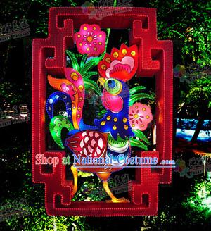 1 Meter Large Handmade Rooster Lantern Stage Performance Costumes for Display