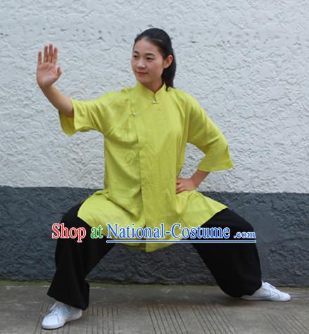 Top Chinese Traditional Mandarin Martial Arts Tai Chi Kung Fu Gong Fu Competition Championship Clothes Suits Uniforms