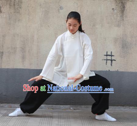 Top Chinese Traditional Mandarin Martial Arts Tai Chi Kung Fu Gong Fu Competition Championship Clothes Suits Uniforms