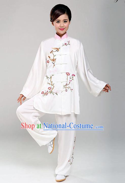 Tai Chi Pants Tai Chi Suit Apparel Suits Attire Robe Kung Fu Costume Chinese Kungfu Jacket Wear Dress Uniform Clothing Taijiquan Shaolin Chi Gong Taichi Suits