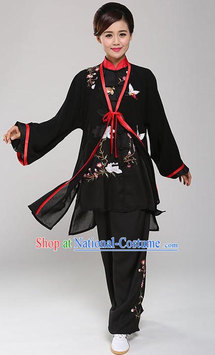 Tai Chi Pants Tai Chi Suit Apparel Suits Attire Robe Kung Fu Costume Chinese Kungfu Jacket Wear Dress Uniform Clothing Taijiquan Shaolin Chi Gong Taichi Suits