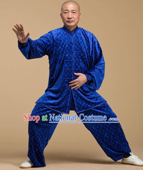 Top Tai Chi Uniforms Pants Tai Chi Suit Apparel Suits Attire Robe Kung Fu Costume Chinese Kungfu Jacket Wear Dress Uniform Clothing Taijiquan Shaolin Chi Gong Taichi Suits for Men Women Kids