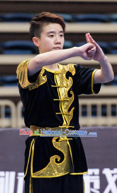 Top Kung Fu Competition Uniforms Pants Suit Taekwondo Apparel Karate Suits Attire Robe Championship Costume Chinese Kungfu Jacket Wear Dress Uniform Clothing Taijiquan Shaolin Chi Gong Taichi Suits for Men Women Kids