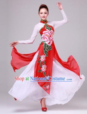 Chinese Stage Classical Dancewear Costumes Dancer Costumes Dance Costumes Chinese Dance Clothes Traditional Chinese Clothes Complete Set for Women Children