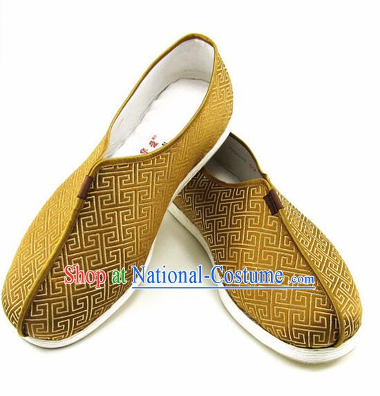 Top Chinese Classic Traditional Tai Chi Shoes Kung Fu Shoes Martial Arts Shoes for Men