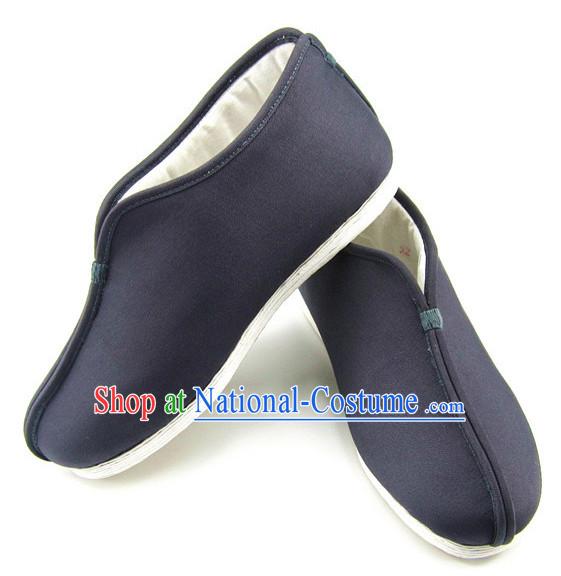 Top Chinese Classic Traditional Tai Chi Shoes Kung Fu Shoes Martial Arts Winter Boots for Men