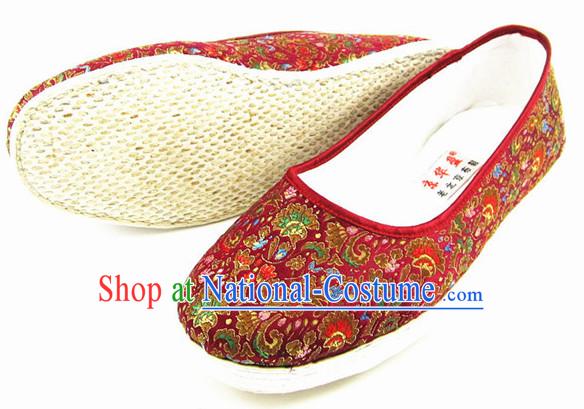 Top Chinese Classic Traditional Tai Chi Shoes Kung Fu Shoes Martial Arts Shoes for Women