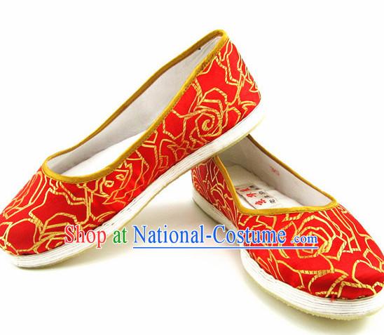 Top Chinese Classic Traditional Kungfu Master Tai Chi Shoes Kung Fu Shoes Martial Arts Shoes for Women