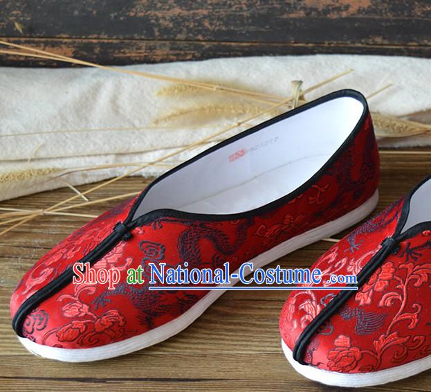 Top Chinese Classic Traditional Kungfu Master Tai Chi Shoes Kung Fu Shoes Martial Arts Fabric Shoes for Adults Kids