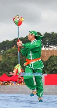 Chinese Dragon Dancer Uniform Clothes Dance Costumes Complete Set for Men or Women