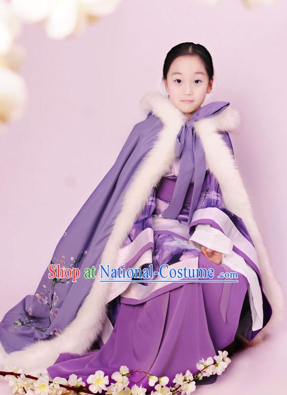 Top Chinese Han Dynasty Princess Hanfu Clothing Chinese Hanfu Costume Hanfu Dress Ancient Chinese Costumes and Hat Complete Set for Women Girls Children