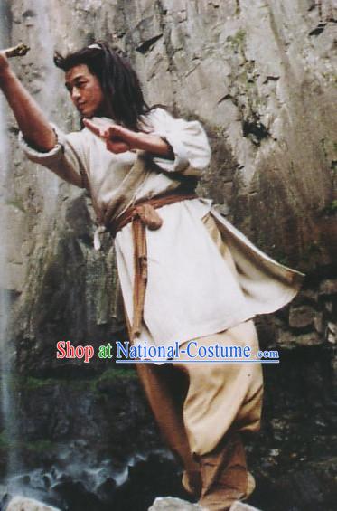 Chinese Ancient Male Knight Costumes Complete Set