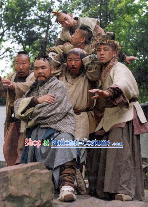 Chinese Ancient Xiao Ao Jiang Hu Character Costume