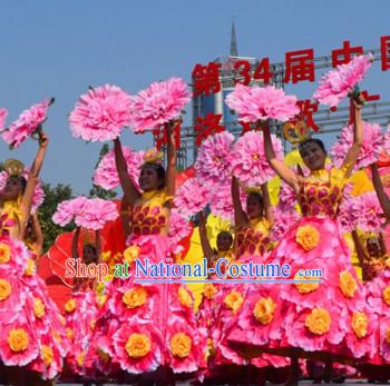 20 Inches Handmade Peony Flower Dancing Props