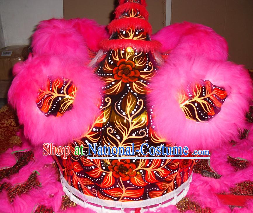 Top Peachblow Competition and Parade Lion Dancing Equipment Complete Set