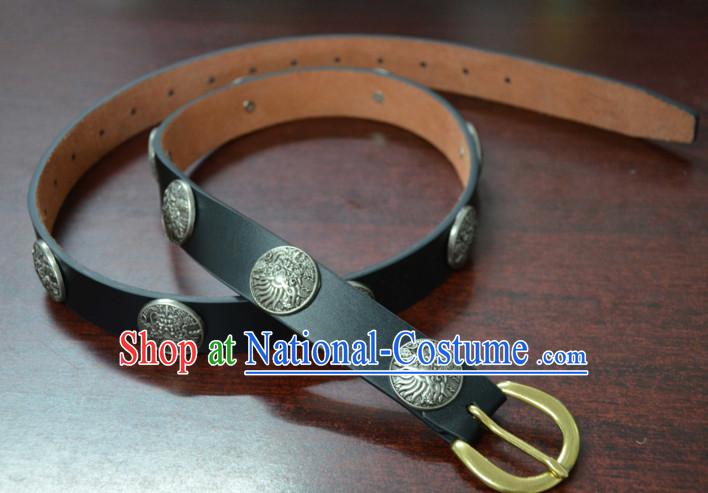 Ancient Chinese Hanfu Accessory Leather Belt