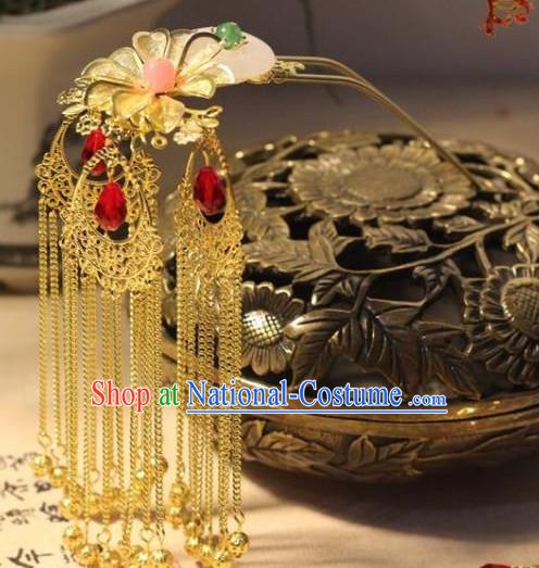 Top Chinese Traditional Wedding Headpieces Hair Jewelry Bridal Hair Clasp Hairpins Set