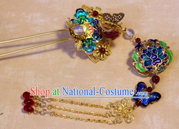 Top Chinese Traditional Wedding Headpieces Hair Jewelry Hair Clasp Hairpins