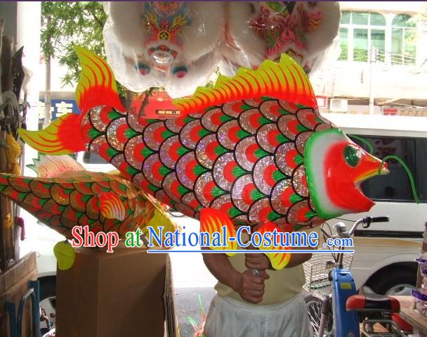 Traditional Chinese Big Celebration Super Big Fish Carp Parade Props