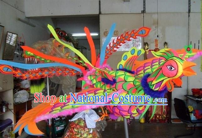 Traditional Chinese Big Celebration Super Big Phoenix Dance Parade Props