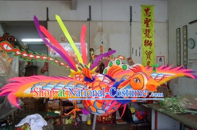 Traditional Chinese Big Celebration Super Big Phoenix Dance Parade Props