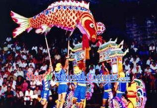 Traditional Chinese Lion Dance Dragon Dance Carp Dance Props