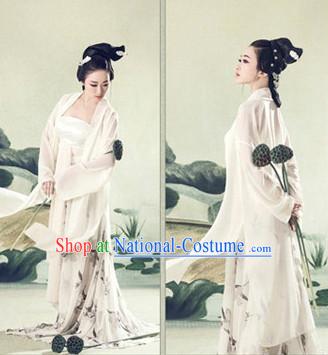 Chinese Ancient Style Female Beauty Hanfu Clothes Complete Set