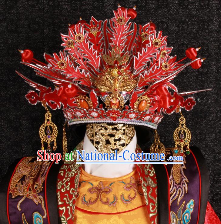 Top Chinese Ancient Phoenix Coronet Crown for Brides