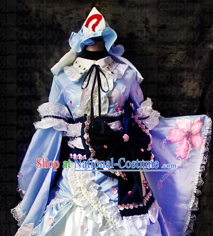 Made to Order Cosplay Costumes and Headdress Complete Set for Women or Girls