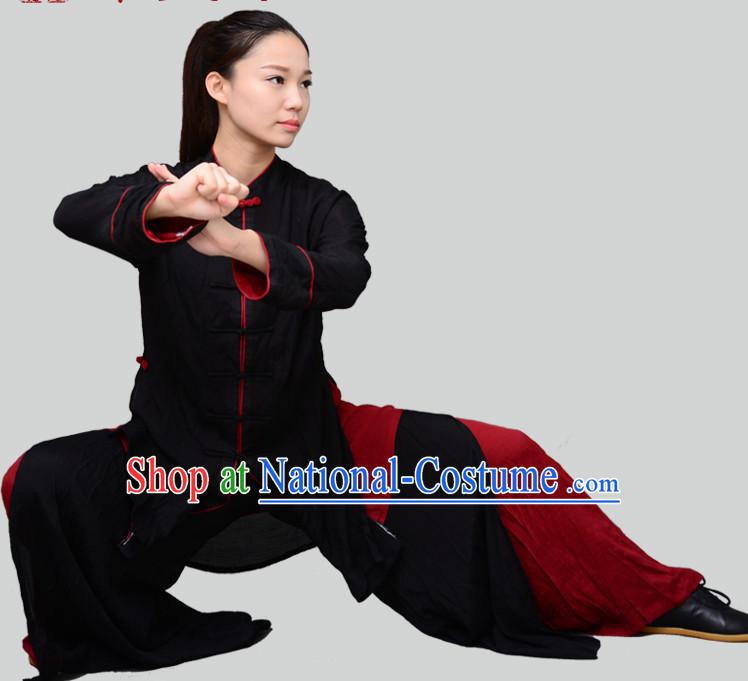 Top Chinese Traditional Competition Championship Tai Chi Taiji Teacher Suits Uniforms