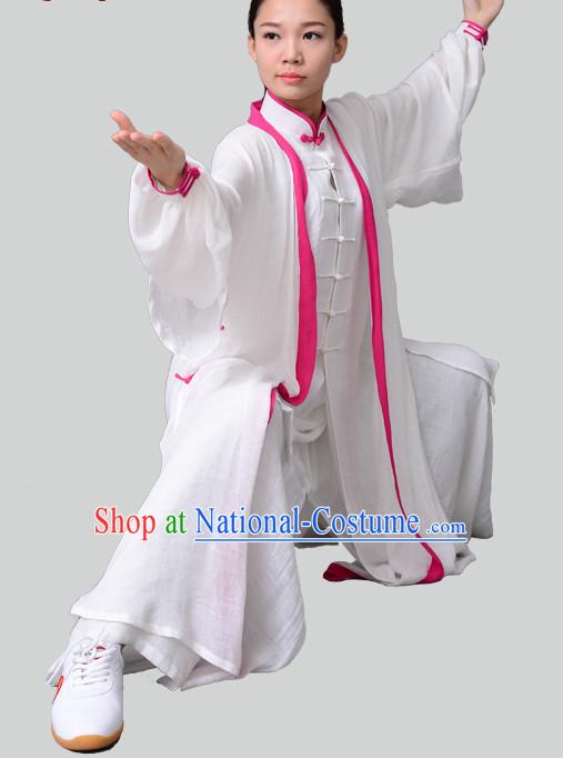 Top Chinese Traditional Competition Championship Tai Chi Taiji Teacher Clothing Suits Uniforms