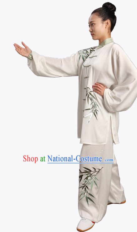 Top Chinese Traditional  Tai Chi Kung Fu Competition Championship Clothing Suits Uniforms