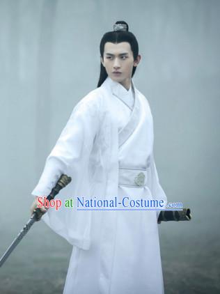 Traditional Chinese Han Dynasty Dress Chinese Knight Clothing Cloth China Attire Oriental Dresses for Men