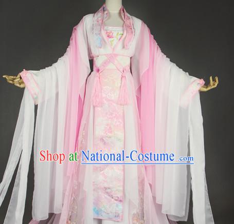 Traditional Chinese Imperial Princess Dress Chinese Hanfu Clothing Cloth China Attire Oriental Dresses Complete Set for Women