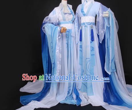 Traditional Chinese Imperial Royal Court Dress Hanfu Clothing Classical Empress Costumes Complete Set for Women