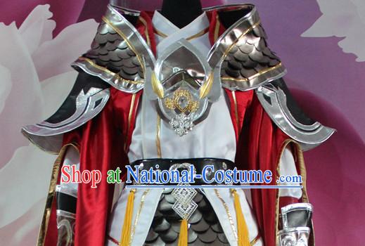 Chinese Costume Superhero Armor Cosplay Costumes China Traditional Armors Complete Set