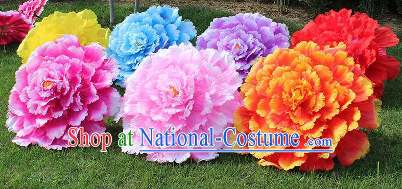 Traditional Dance Umbrella Props Flower Umbrellas Dancing Prop Decorations