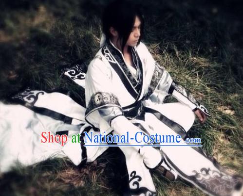 Chinese Costume Taoist Cosplay Costumes China Traditional Armors Complete Set for Men Women Kids Adults