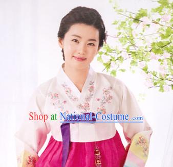 South Korean Embroidered Clothing Traditional Korean Dress Traditional National Costume