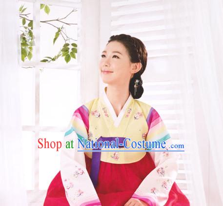 South Korean Embroidered Clothing Traditional Korean Dress Traditional National Costume