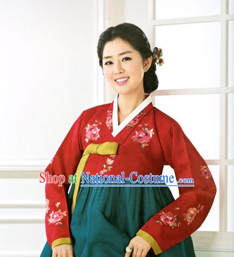 South Korean Style Asian Clothing Traditional Korean Dress Traditional National Costumes Clothes for Women