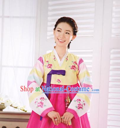 South Korean Style Asian Clothing Traditional Korean Dress Traditional National Costumes Clothes for Women