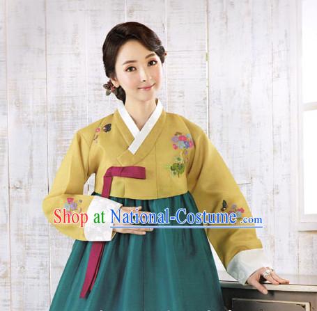 South Korean Style Asian Clothing Traditional Korean Dress Traditional National Costumes Clothes for Women