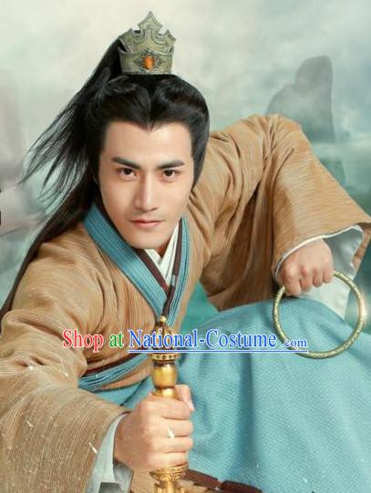 Ancient Chinese Kung Fu Master Costumes for Men