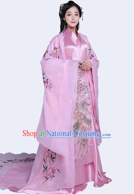 Hanfu Clothing Custom Traditional Chinese Hanfu Dreses Han Clothing Hanzhuang Historical Dress and Accessories Complete Set